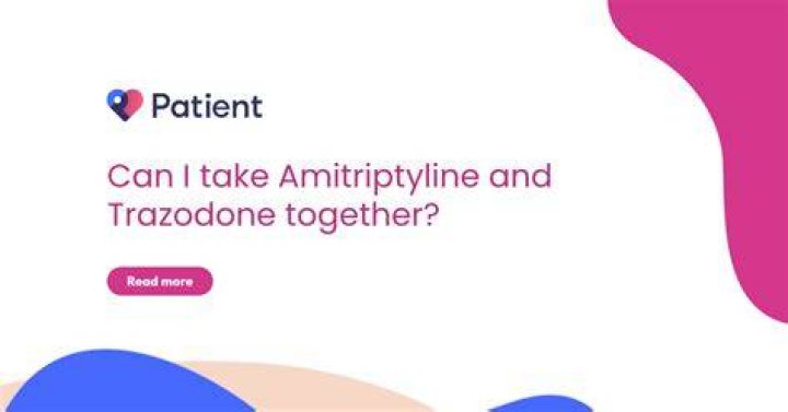 Can I take Ativan and traZODone together?