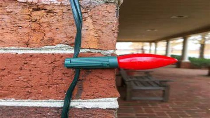 Can you use a staple gun to hang Christmas lights?