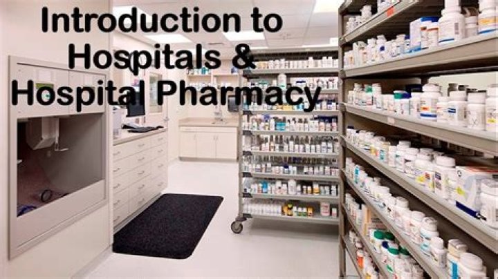 Do hospitals have pharmacies?