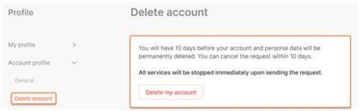 How can I delete my blogspot account?
