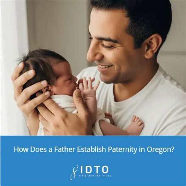 How do I establish paternity in Oregon?
