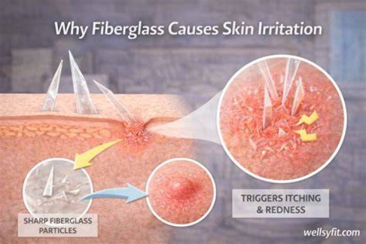How do I get fiberglass out of my skin?