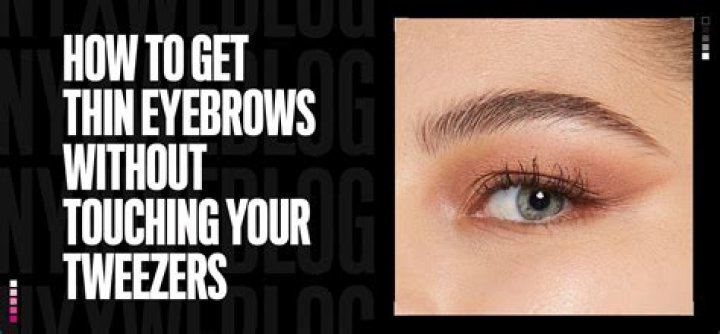 How do I make my eyebrows thinner?