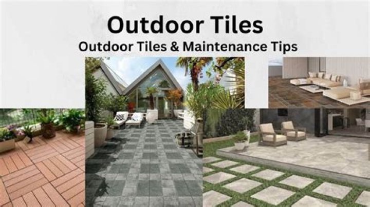 How do you keep outdoor tiles from sweating?