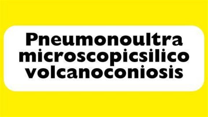 How do you pronounce Pneumonoultramicroscopicsilicovolcanoconiosis mean?