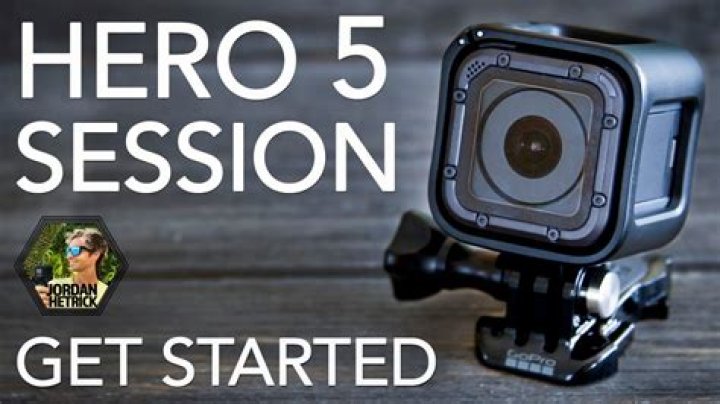 How do you set up a GoPro Hero 5 session?