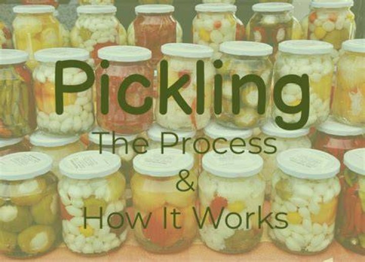 How does pickling preserve food?