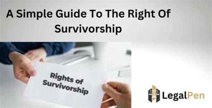 How does right of survivorship work?