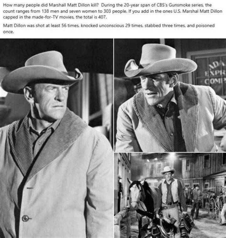 How many people did Marshall Dillon shoot?