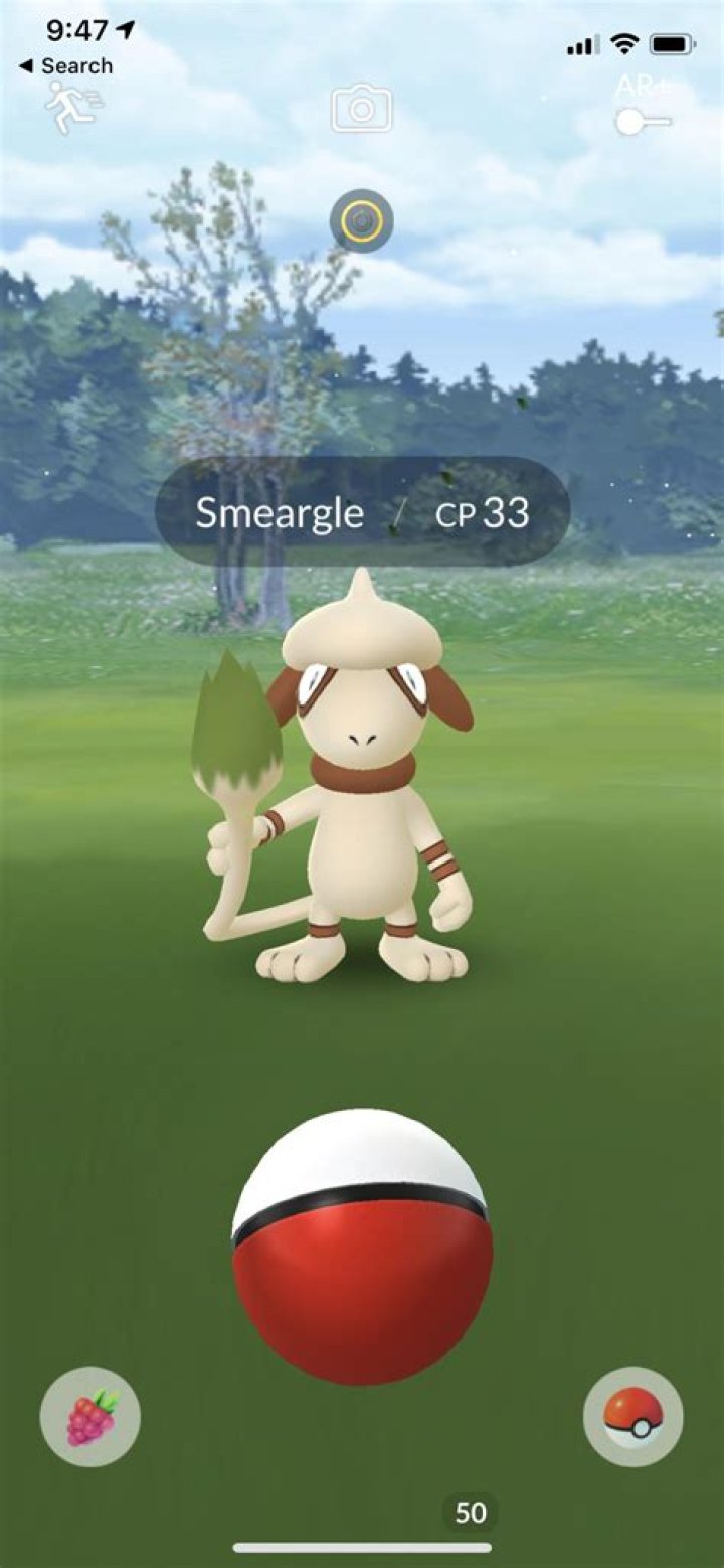 How many times can you catch Smeargle?