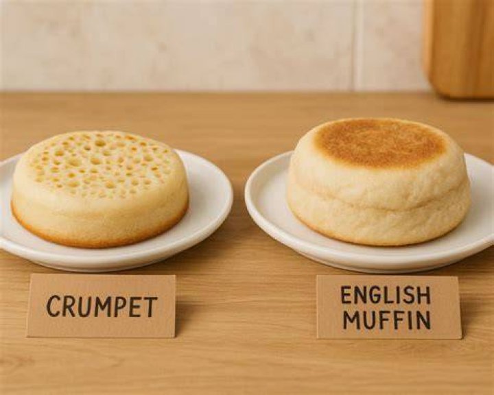 Is a crumpet the same thing as an English muffin?