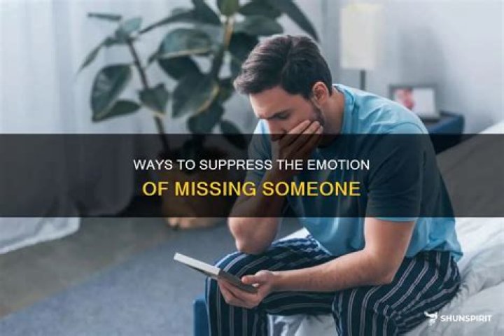 Is missing someone a feeling or an emotion?