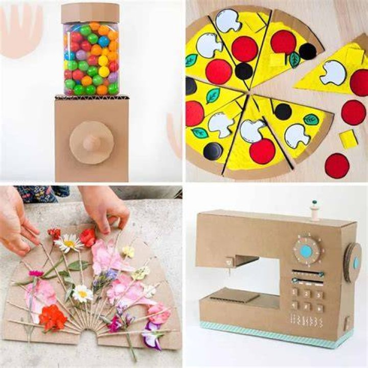 What can you make from cardboard?