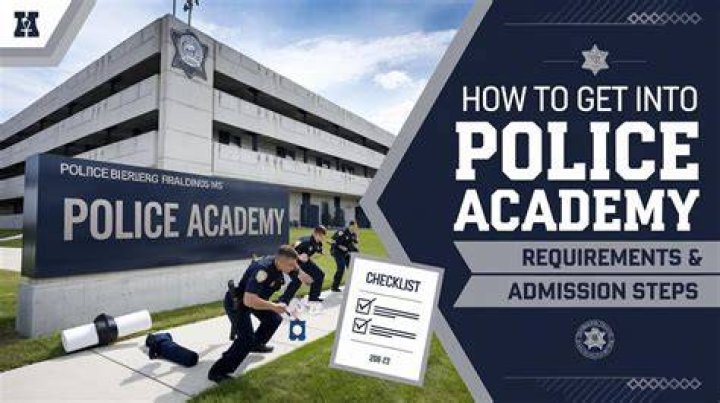 What do you do at a police academy?