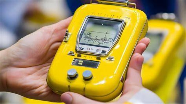 What does a Geiger counter measure?