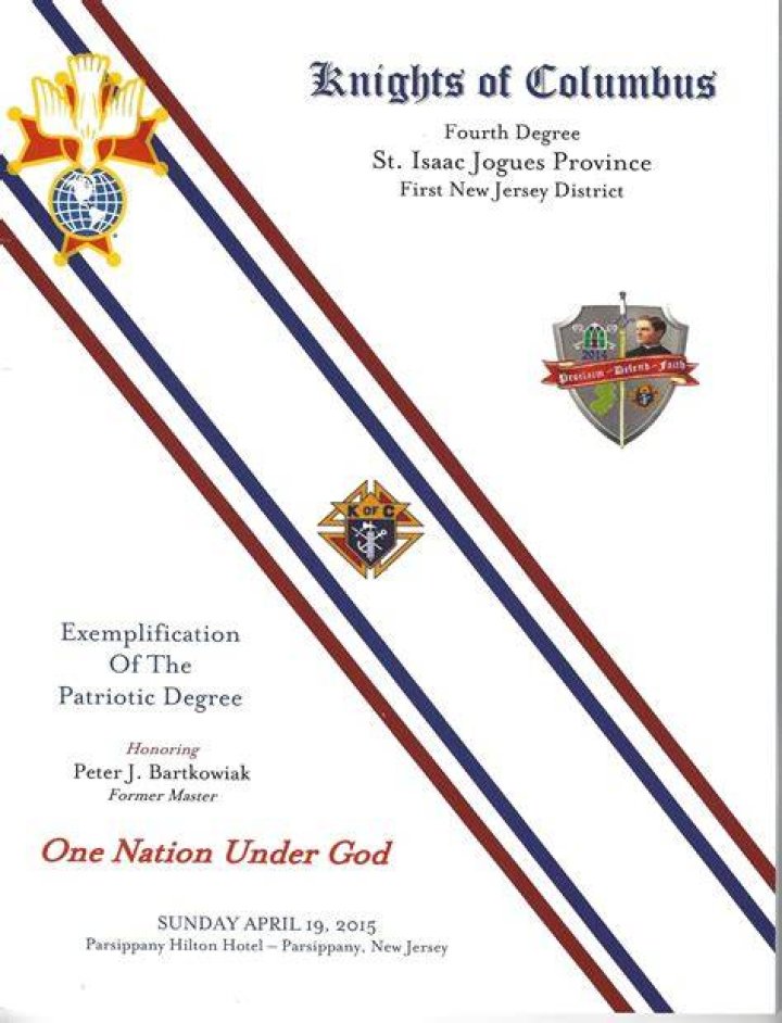 What is a fourth degree Knight of Columbus?