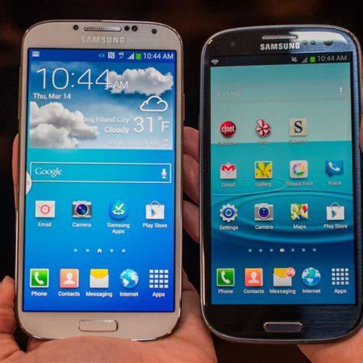 What is the size of Samsung Galaxy s4?