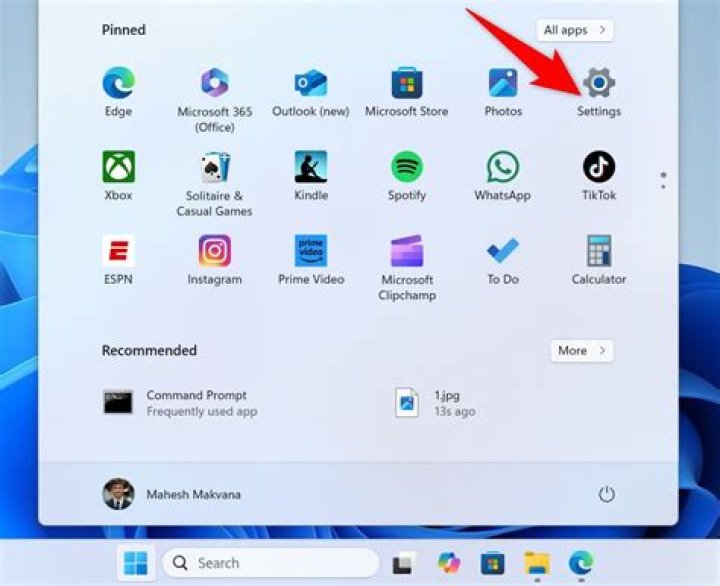 Where is the Settings menu?