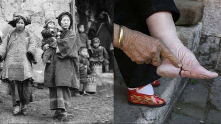 Why did they do foot binding in China?